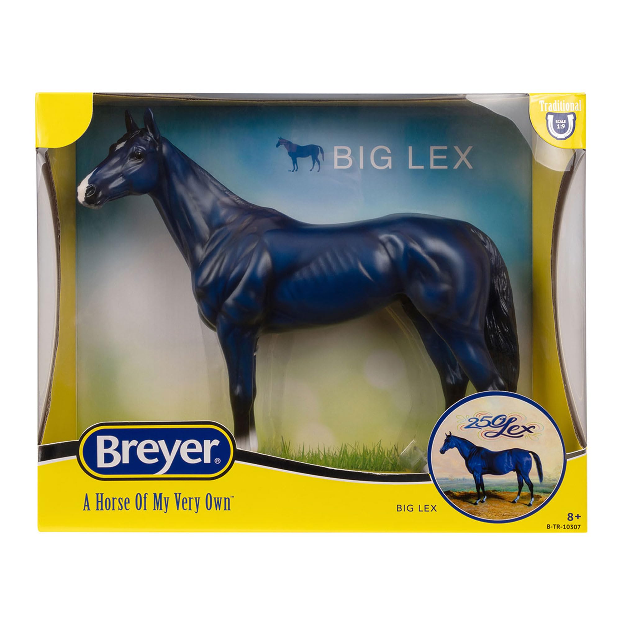 Amazon.com: Breyer Big Lex Decorator Thoroughbred B-TR-10307, Blue